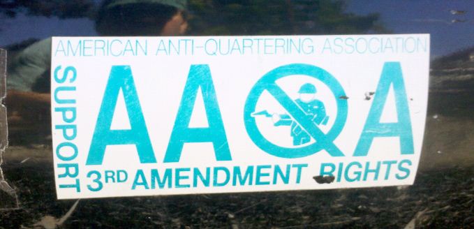 Bumper Sticker - Ithaca - Third Amendment