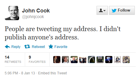 Twitter - John Cook
