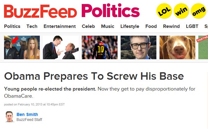 BuzzFeed - Obama prepares to screw his base