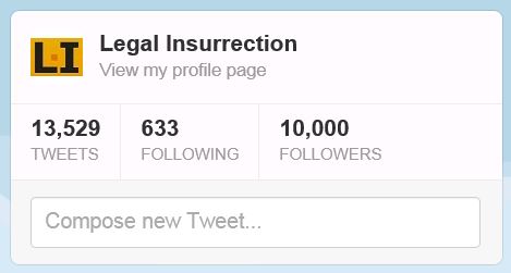 Twitter - Legal Insurrection 10000