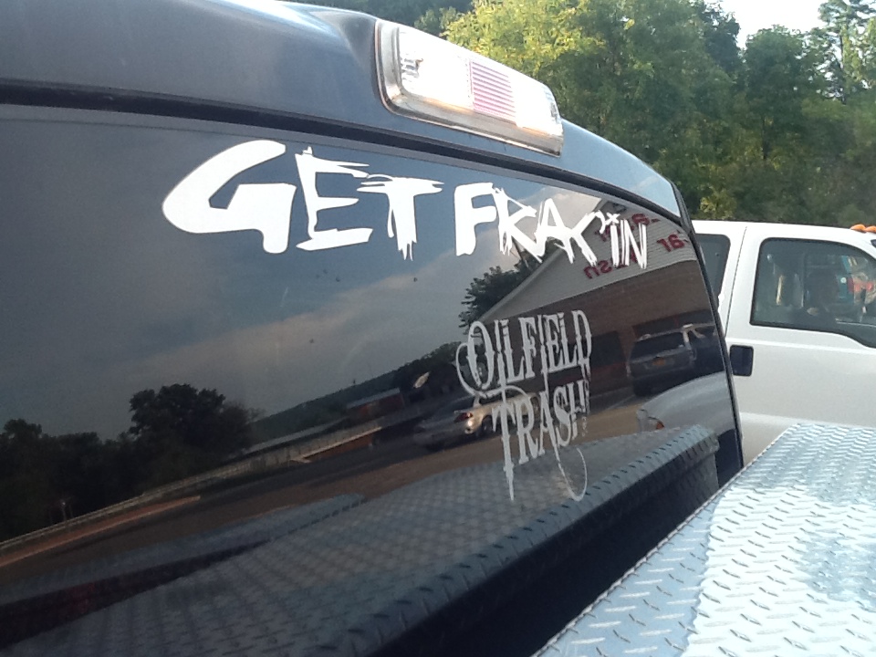 Bumper Sticker - Lawrenceville PA - Get Fracking