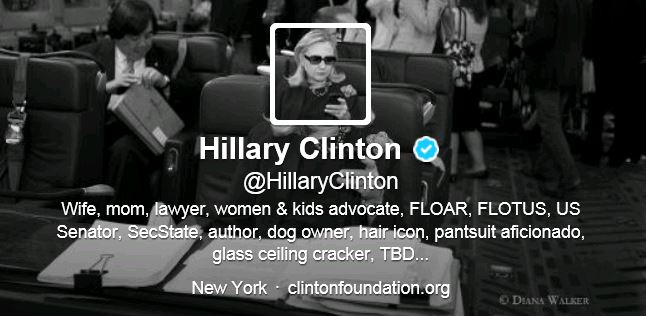 Hillary Clinton Twitter Header