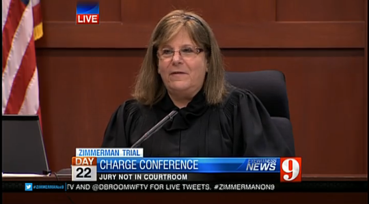 Judge Nelson, Florida v. Zimmerman