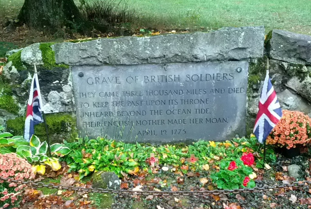 Grave of British Soldiers