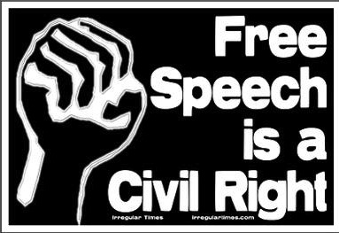 Free Speech Is A Civil Right