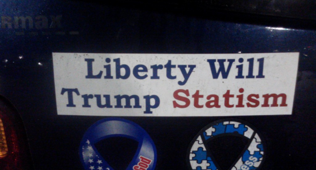 Bumper Sticker - Charlottesville VA - Van Liberty