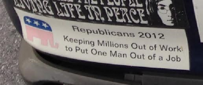 Bumper Sticker - Miami Edgewater - 2012 Election