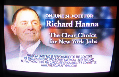 Richard Hanna PAC ad American Unity PAC