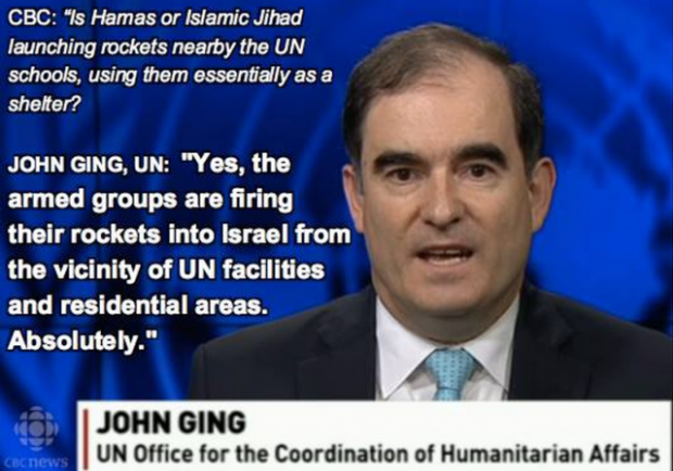 UN Official admits Hamas firing rockets “from the vicinity of UN ...