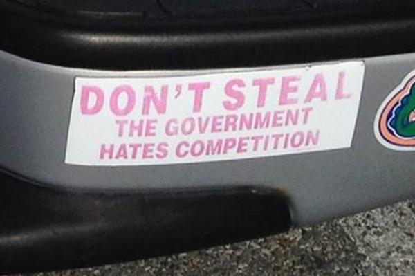 Bumper Stickers - Riverside RI - Dont Steal