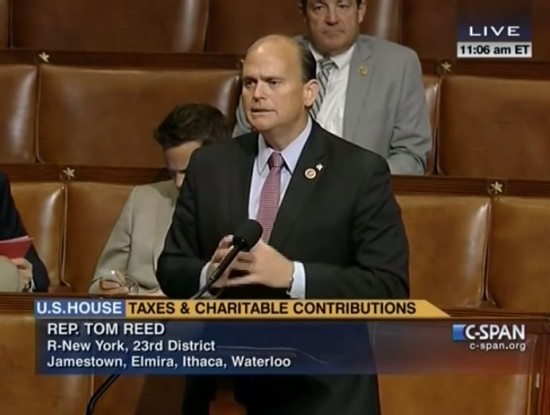 Tom Reed Floor of Congress Taxes