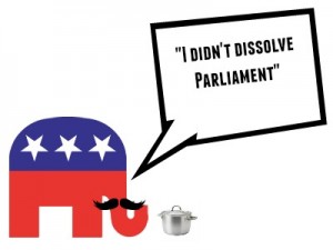 I didn't dissolve parliament obama