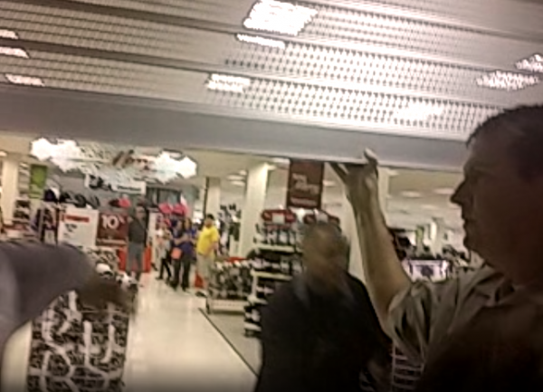 South County Mall Ferguson Protest Bassem Masri Video Sears Gates Closed