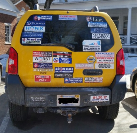 Bumper Stickers - Berkshires MA - Anti Obama Full