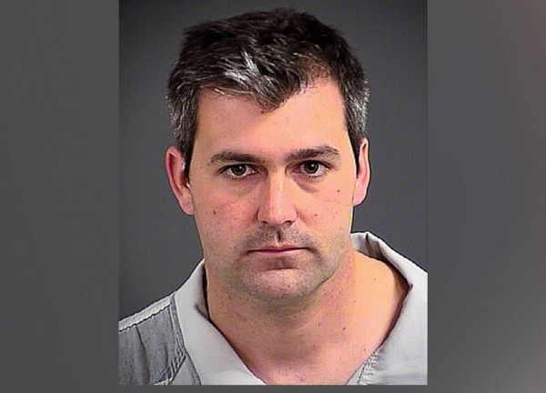 [PHOTO: Michael Slager is seen in a booking photo released by the Charleston County Sheriff's office on April 7, 2015.]