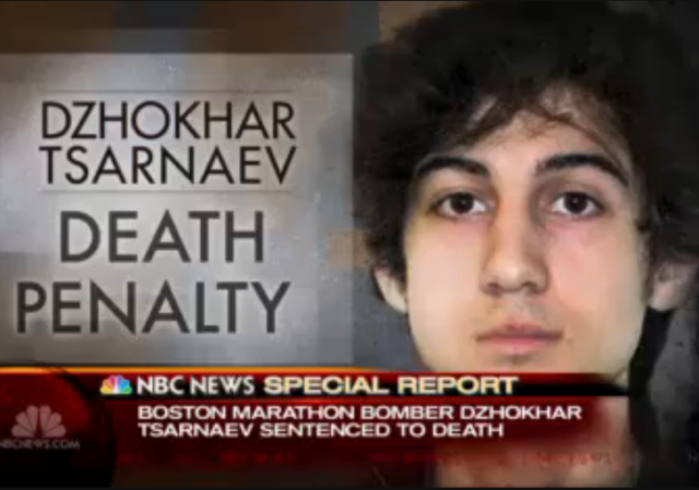 Supreme Court Reinstates Death Penalty For Boston Marathon Bomber Dzhokhar Tsarnaev