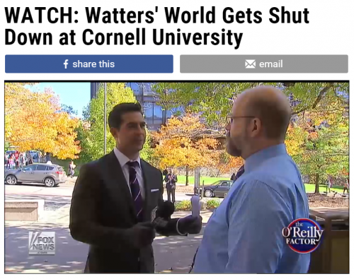 Fox News Cornell Watters World