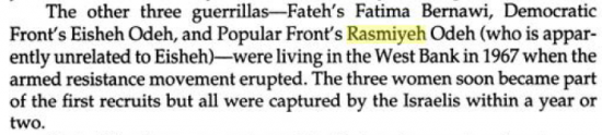 Rasmiyeh Odeh Daughters of Palestine page 25 - excerpt