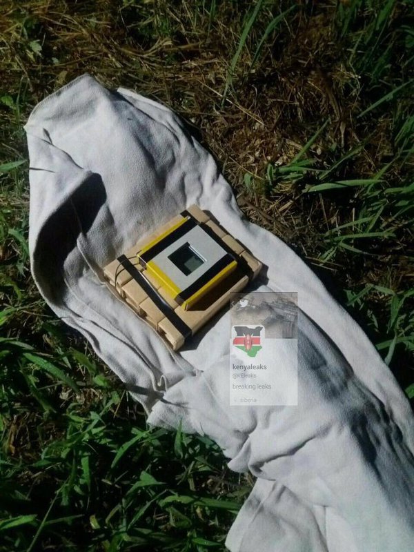 Air France Fake Bomb on Grass