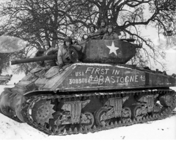 Cobra King First Tank Bastogne