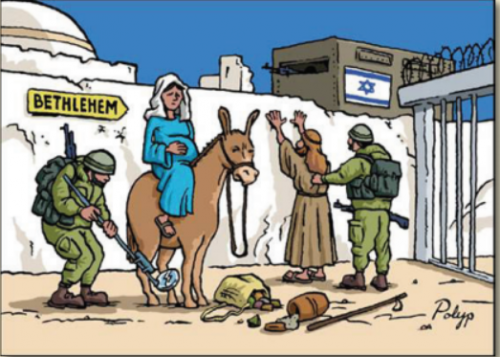 Exploiting Christmas for anti-Israel