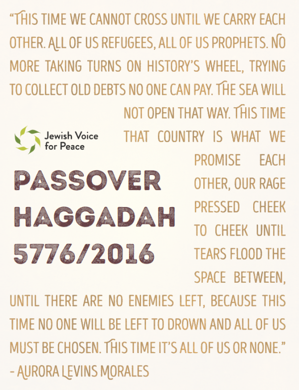 JVP 2016 Haggadah