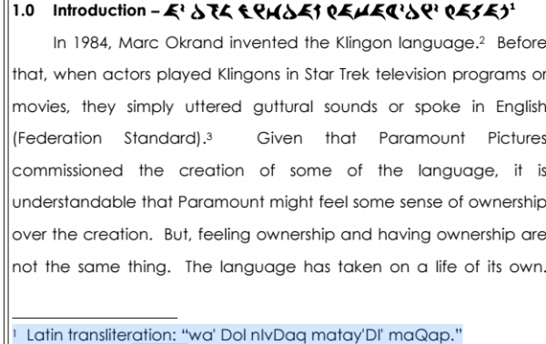 LI #22b Amicus Brief in Klingon