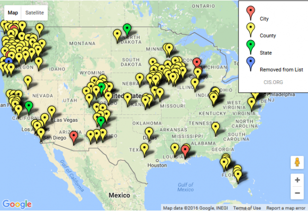 sanctuary cities | U. S. Congress | DOJ | federal grants