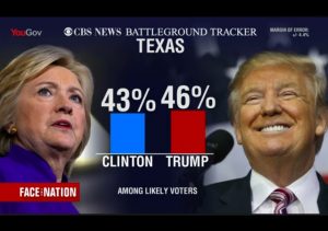 hillary trump texas poll