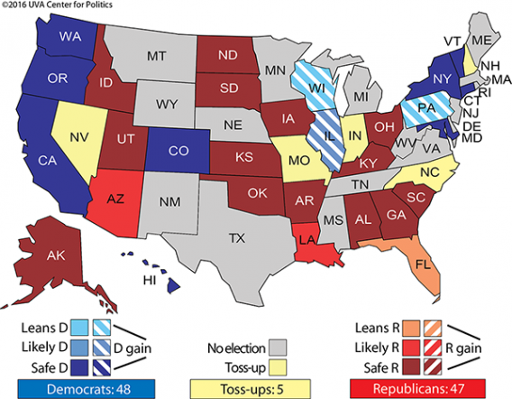 Control of the Senate: Close Races to Watch