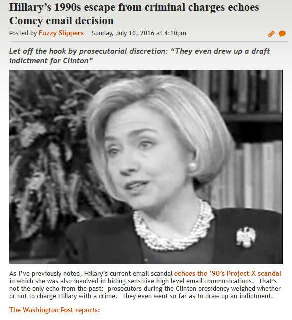 https://legalinsurrection.com/2016/07/flashback-prosecutors-weighed-charging-hillary-in-the-90s/