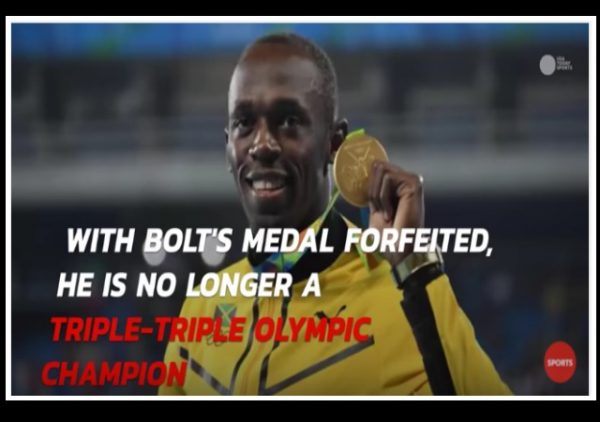 Usain Bolt Loses Gold Medal After Teammate's Failed Dope Test