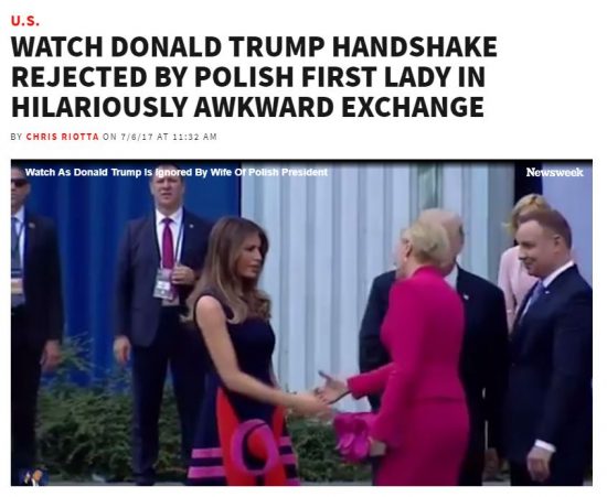 http://www.newsweek.com/donald-trump-handshake-poland-president-wife-melania-trump-smack-video-watch-632808