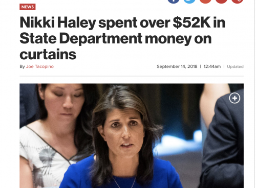 https://nypost.com/2018/09/14/nikki-haley-spent-over-52k-in-state-department-money-on-curtains/