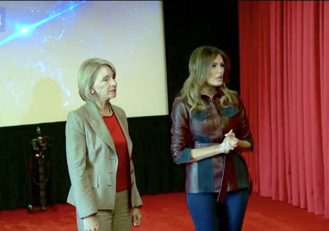 https://www.dailymail.co.uk/video/news/video-1788682/Video-Melania-Trump-invites-students-watch-anti-bullying-film.html