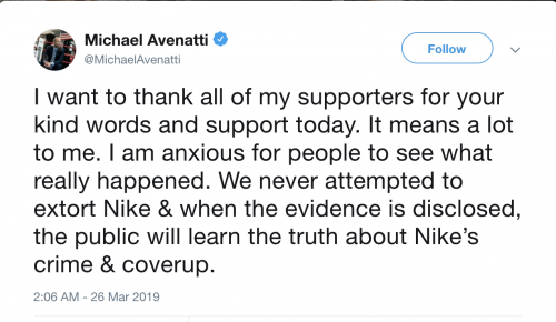 https://twitter.com/MichaelAvenatti/with_replies