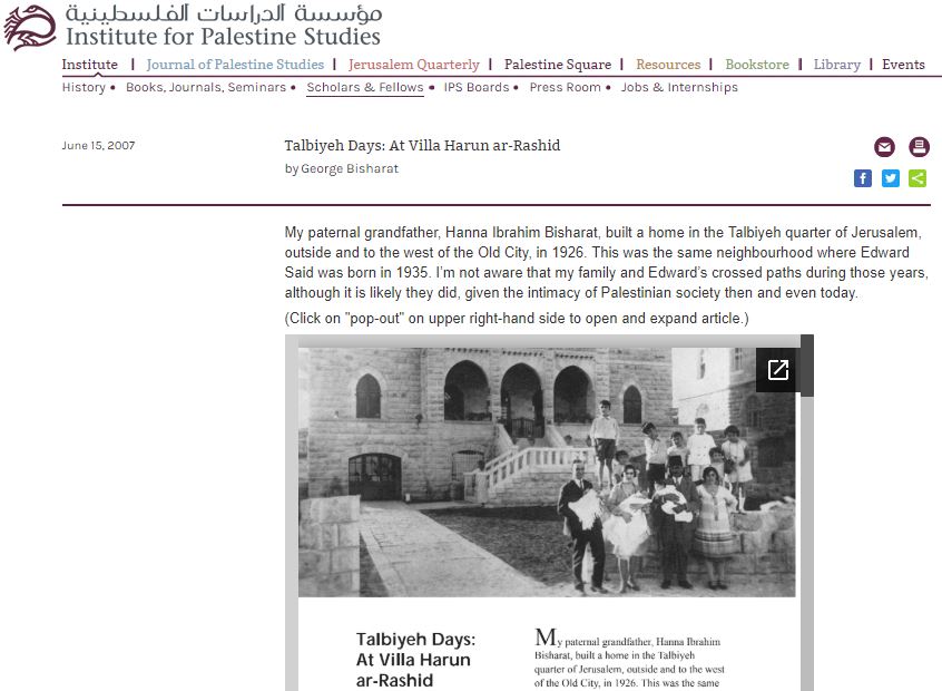 https://www.palestine-studies.org/institute/fellows/talbiyeh-days-villa-harun-ar-rashid