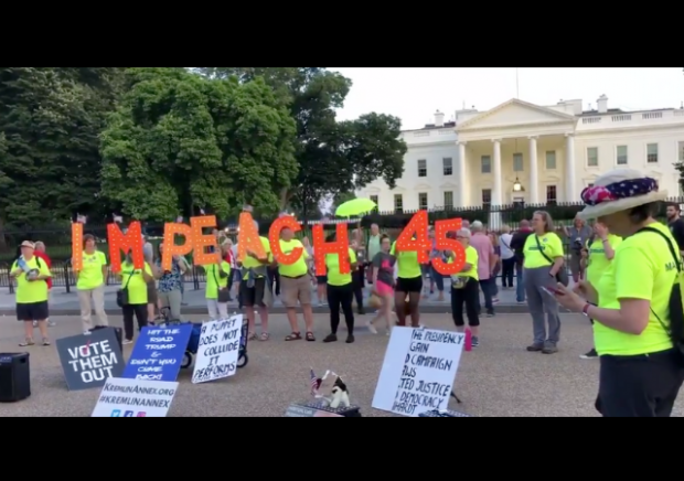 Image result for photos of rallies to impeach trump