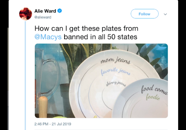 macy's mom plates