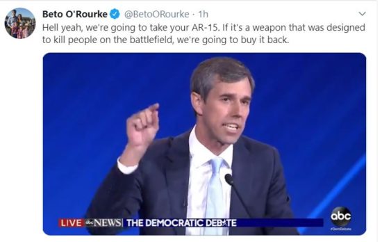 https://twitter.com/BetoORourke/status/1172320706526269440