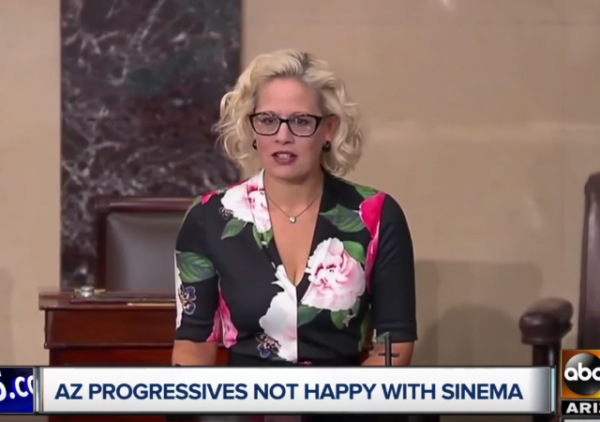 The Left Melts Down After Kyrsten Sinema’s Dramatic ‘no’ Vote On 15