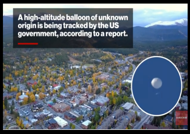 High-Altitude Balloon of Unknown Origin Sweeps Across Western US